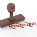 CERTIFICAT DE RECYCLAGE
